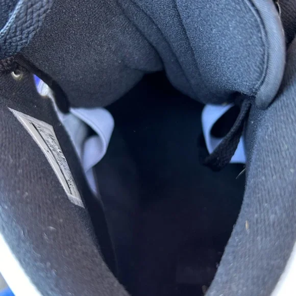 Size 13 Retro Michael Jordan men’s basketball shoes. Concord style # 385475-153.